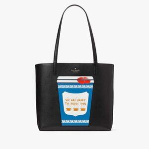 NWT In Packaging Kate Spade Coffee Break Tote